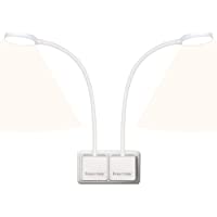 Luces Flexo Apliques de Lectura Pared LED Regulable Blanca con Enchufe Interruptor Tactil 4W 350Lm Luz Neutra 4000K para…